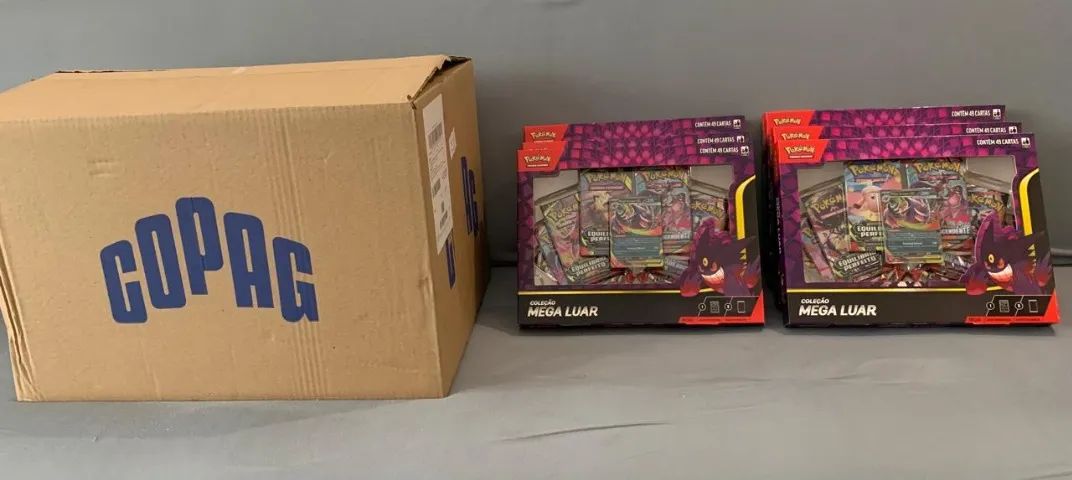 Box Pokémon Coleção Mega Luar - Mega Gengar - Copag - Foto 3