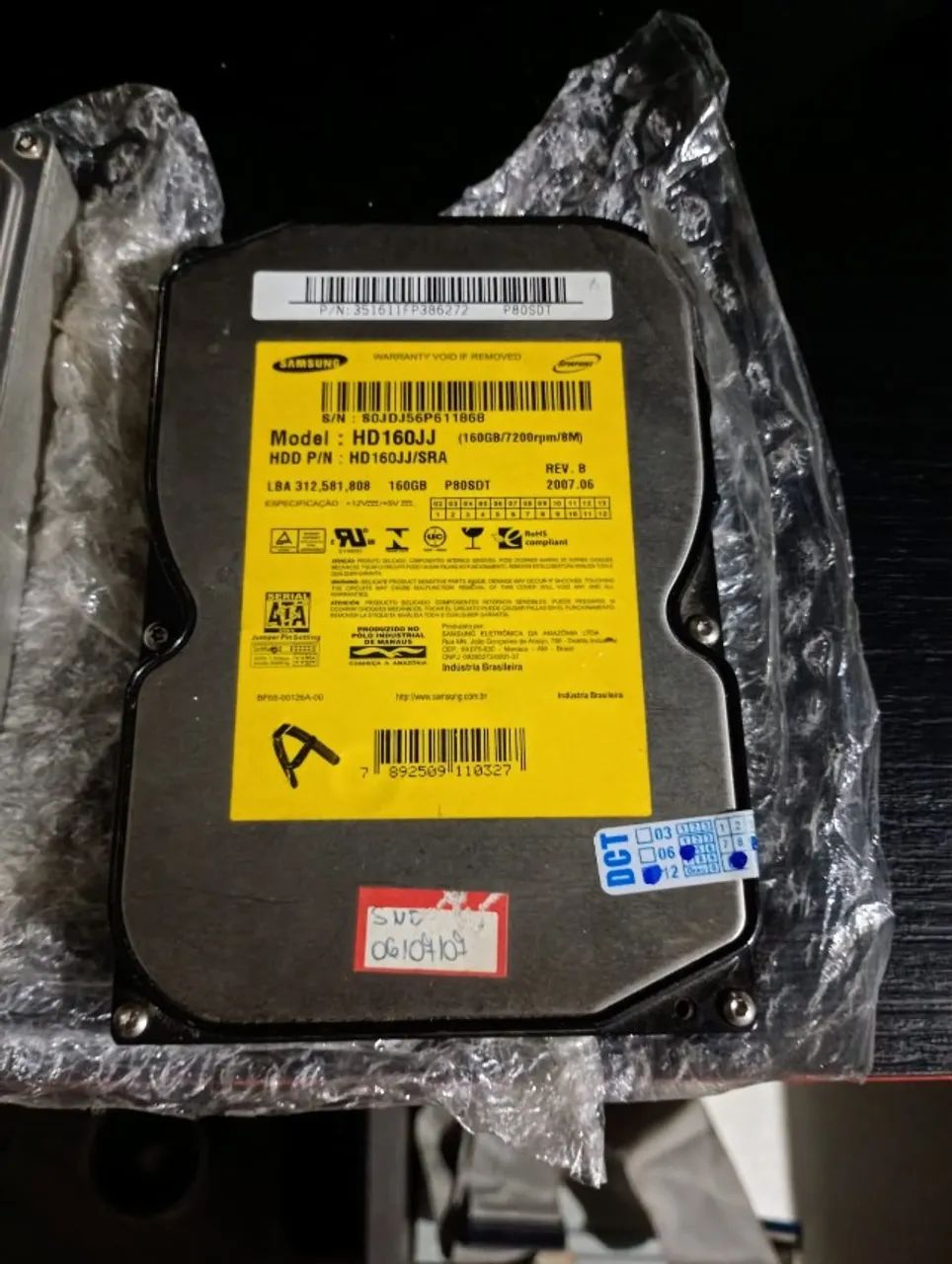 HD Samsung 160 GB