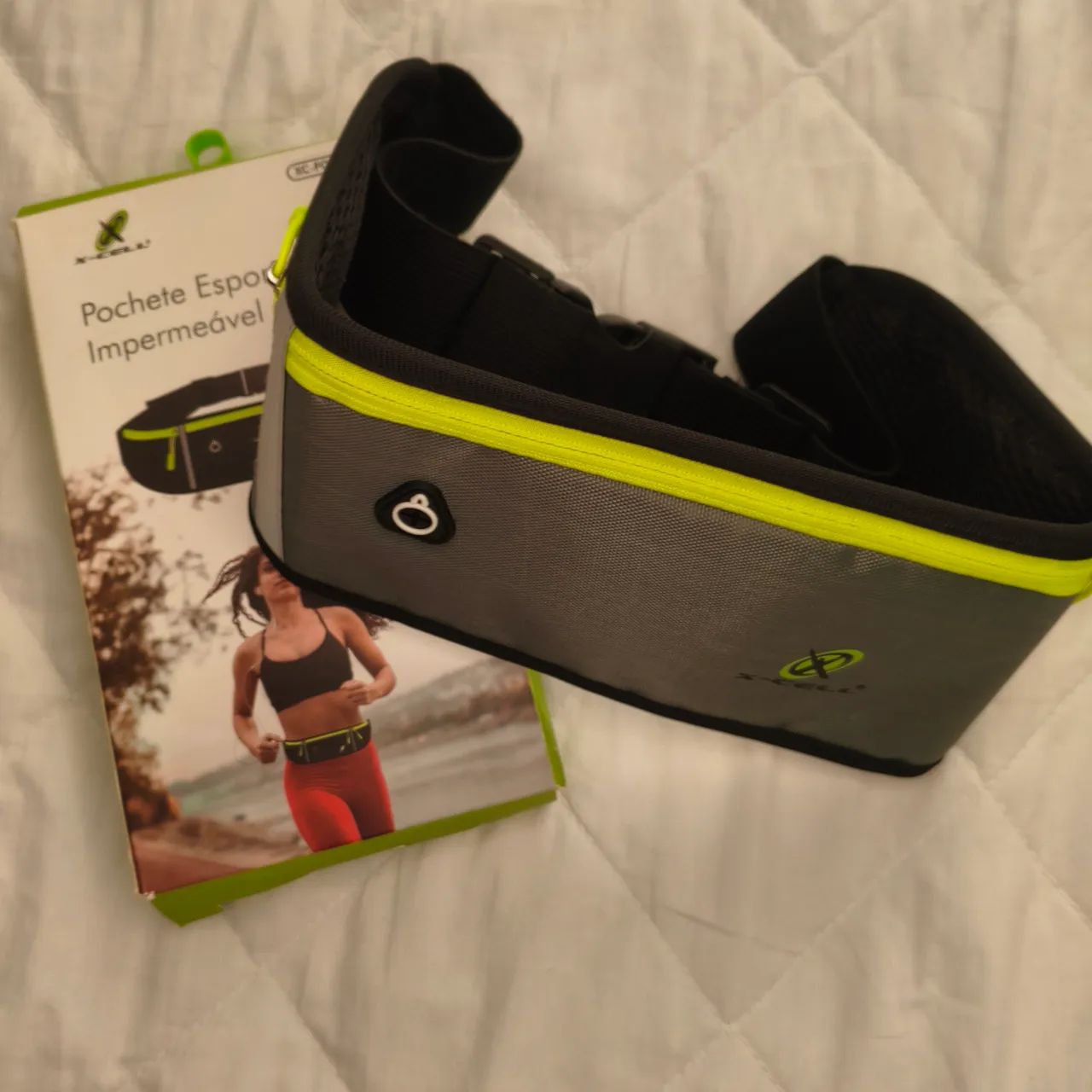 Pochete de Corrida com Suporte para Celular - Praticidade e Conforto! ? - Foto 5