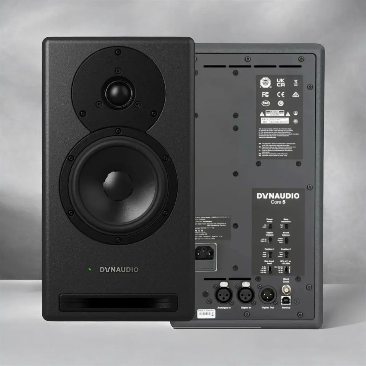 Vende Dynaudio Core 5 Par Monitor Estúdio Ativo Made In Dinamarca