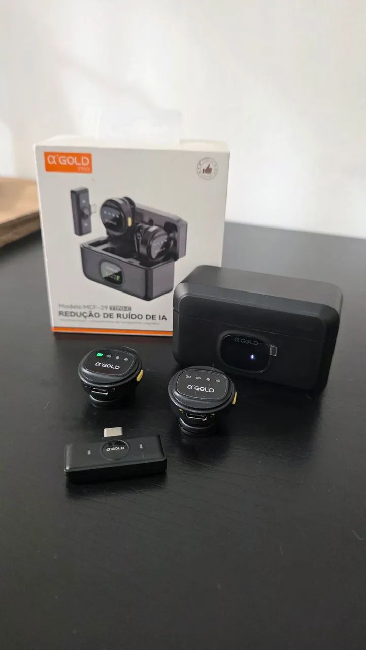 Microfone lapela AGold MCF29
