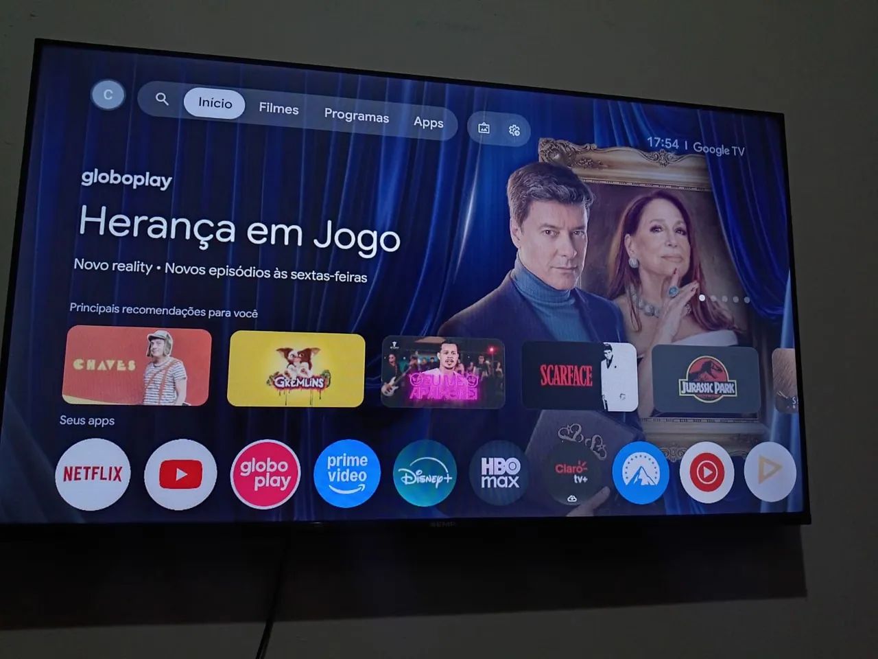 Vendo smartv de 46 polegadas 