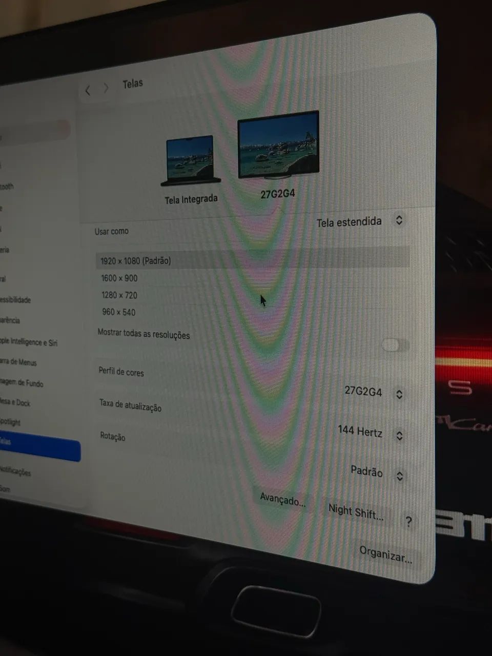 Monitor Gamer Aoc 144hz 27 polegadas, uso VERTICAL e Horizontal excelente conservação - Foto 2