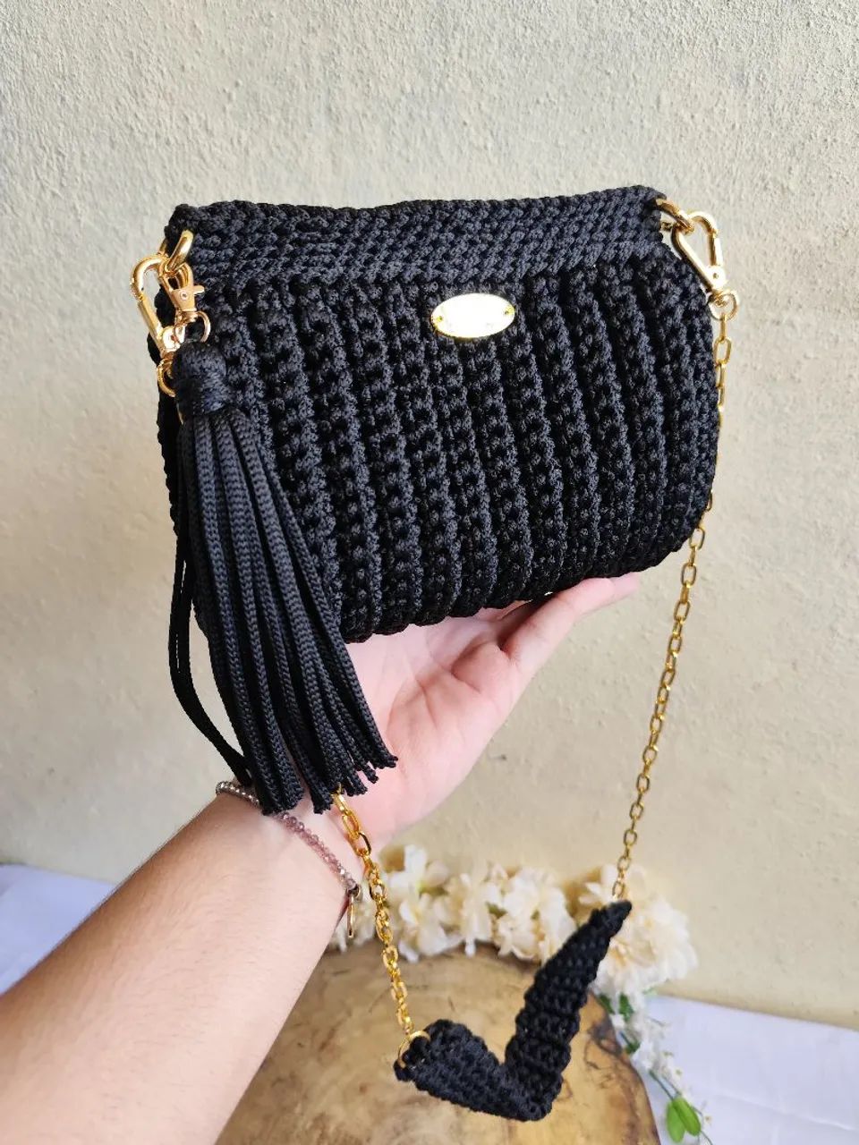 Bolsa De crochê  - Foto 2