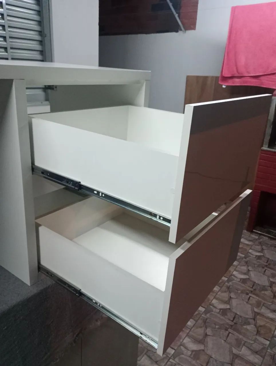 Descontão só hoje! Mesa Gamer / Escritório MDF 30mm Premium - Nova - 1 metro e 60 - Foto 6