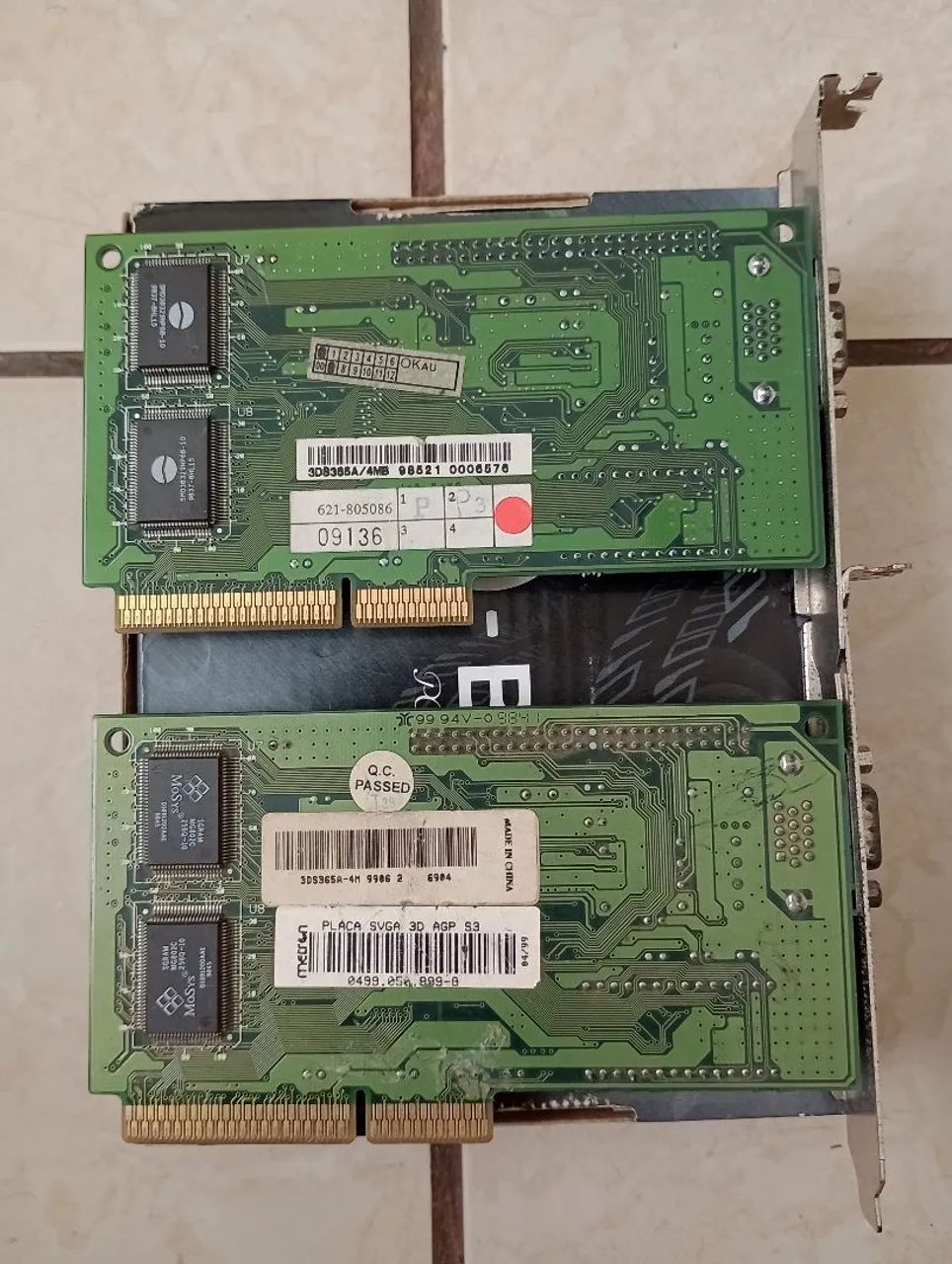 2/PLACAS DE VÍDEO SLOT ( AGP ) PC ANTIGO  - Foto 5