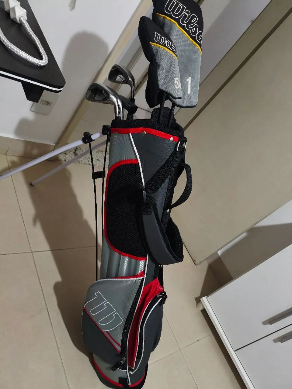 Equipamento de golfe