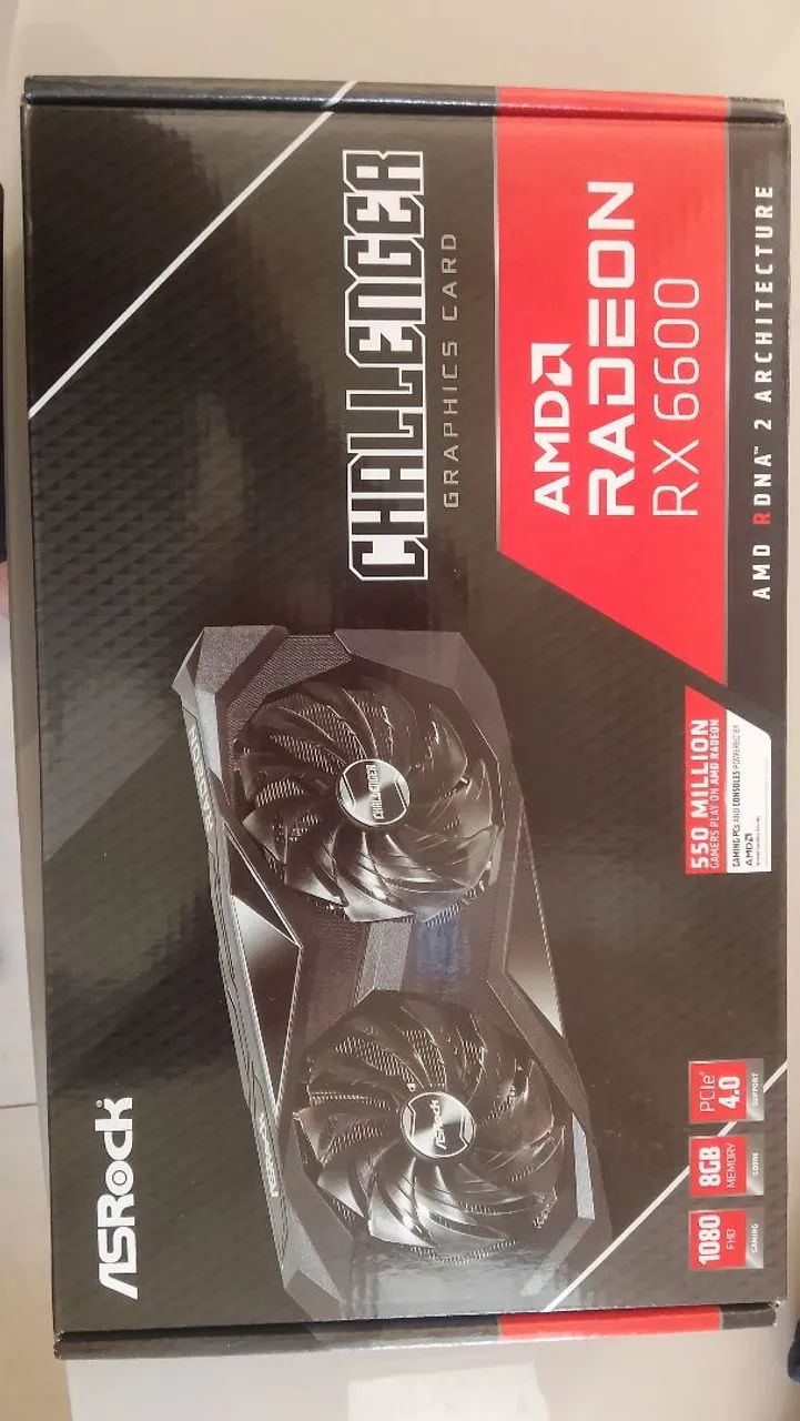 Placa AMD REDEON RX 6600 LACRADA NOVA  - Foto 3