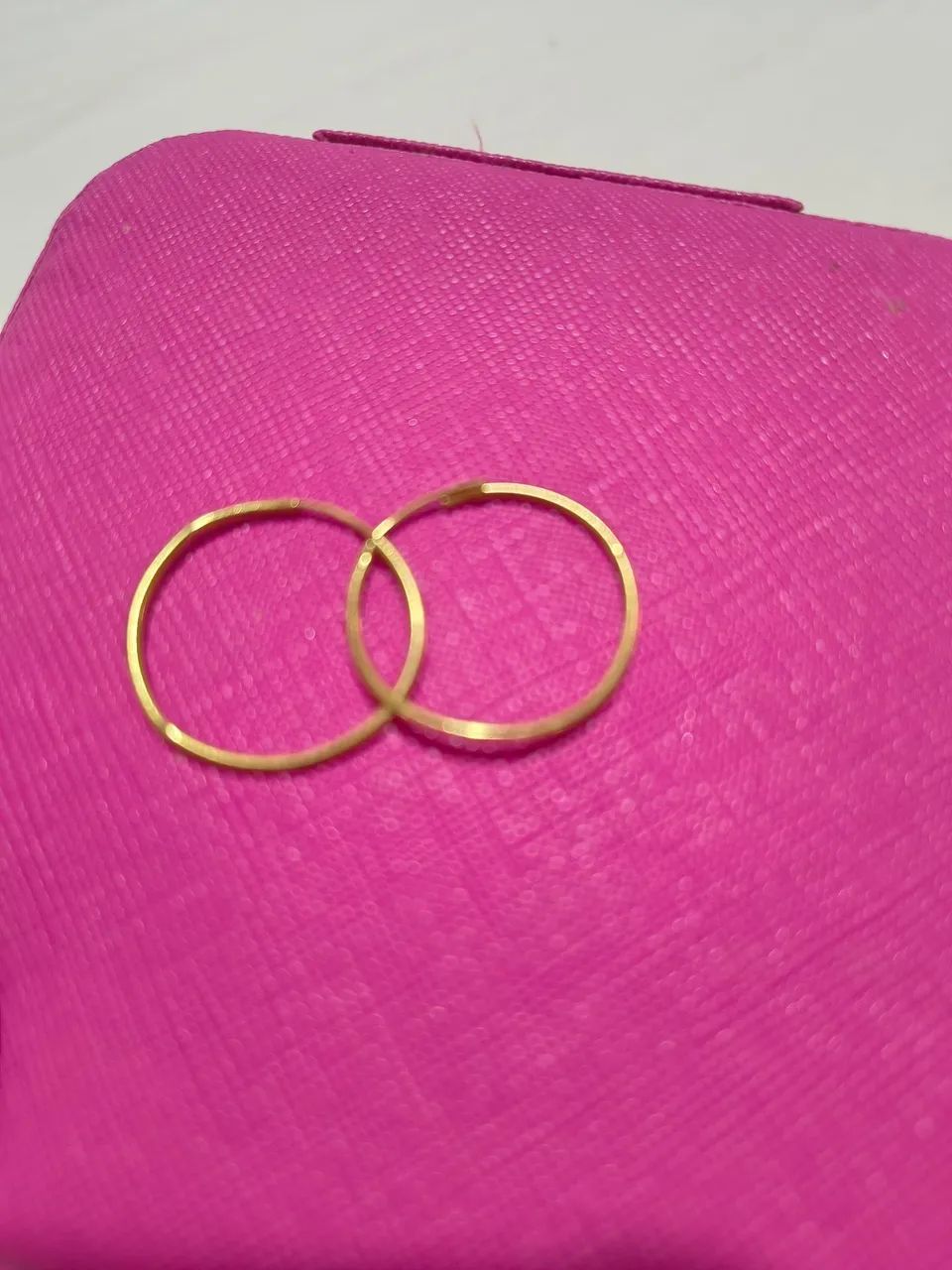 Argolas de ouro 18k 750