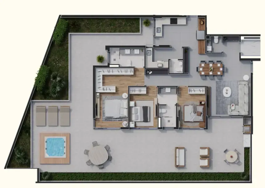 PLANTA 95m²