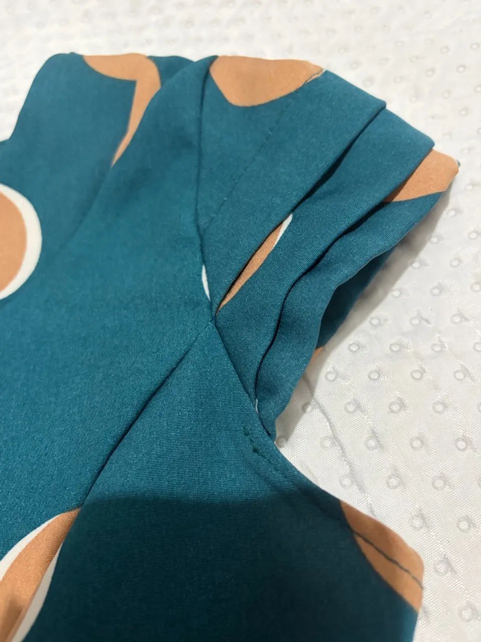 Vestido verde de bolinha ? - Foto 4