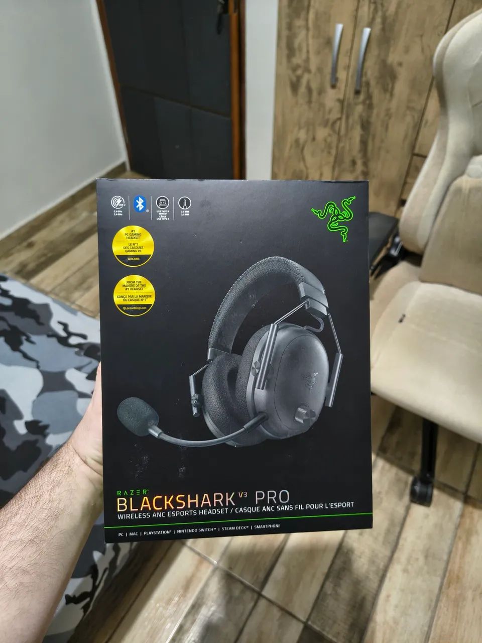 Fone Razer Blackshark V3 Pro  - Foto 2