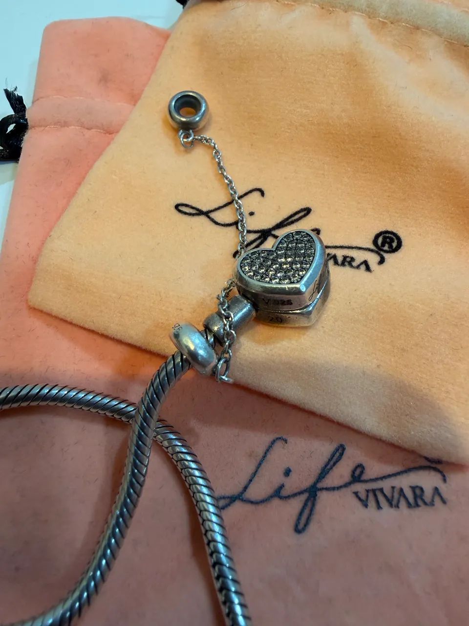 pulseira life by vivara coração - Foto 2