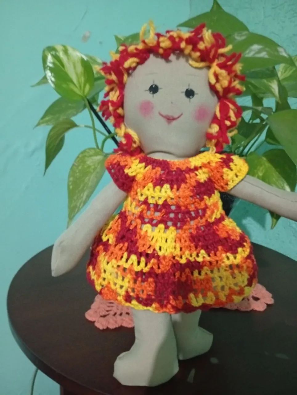 boneca de pano Emilia