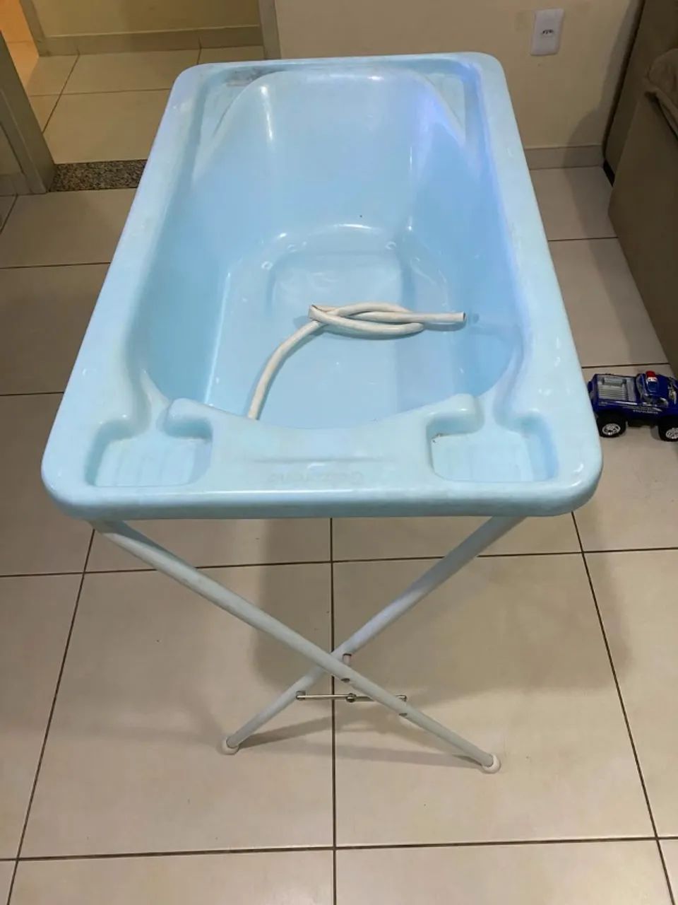 Banheira de Bebe, com suporte - Foto 2