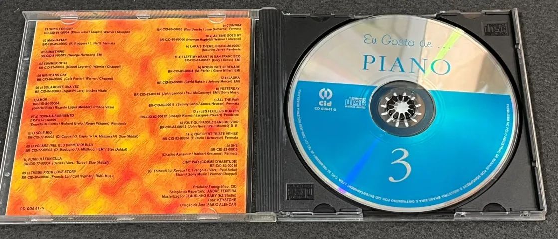 CD Eu gosto de piano vol. 3 - Foto 2