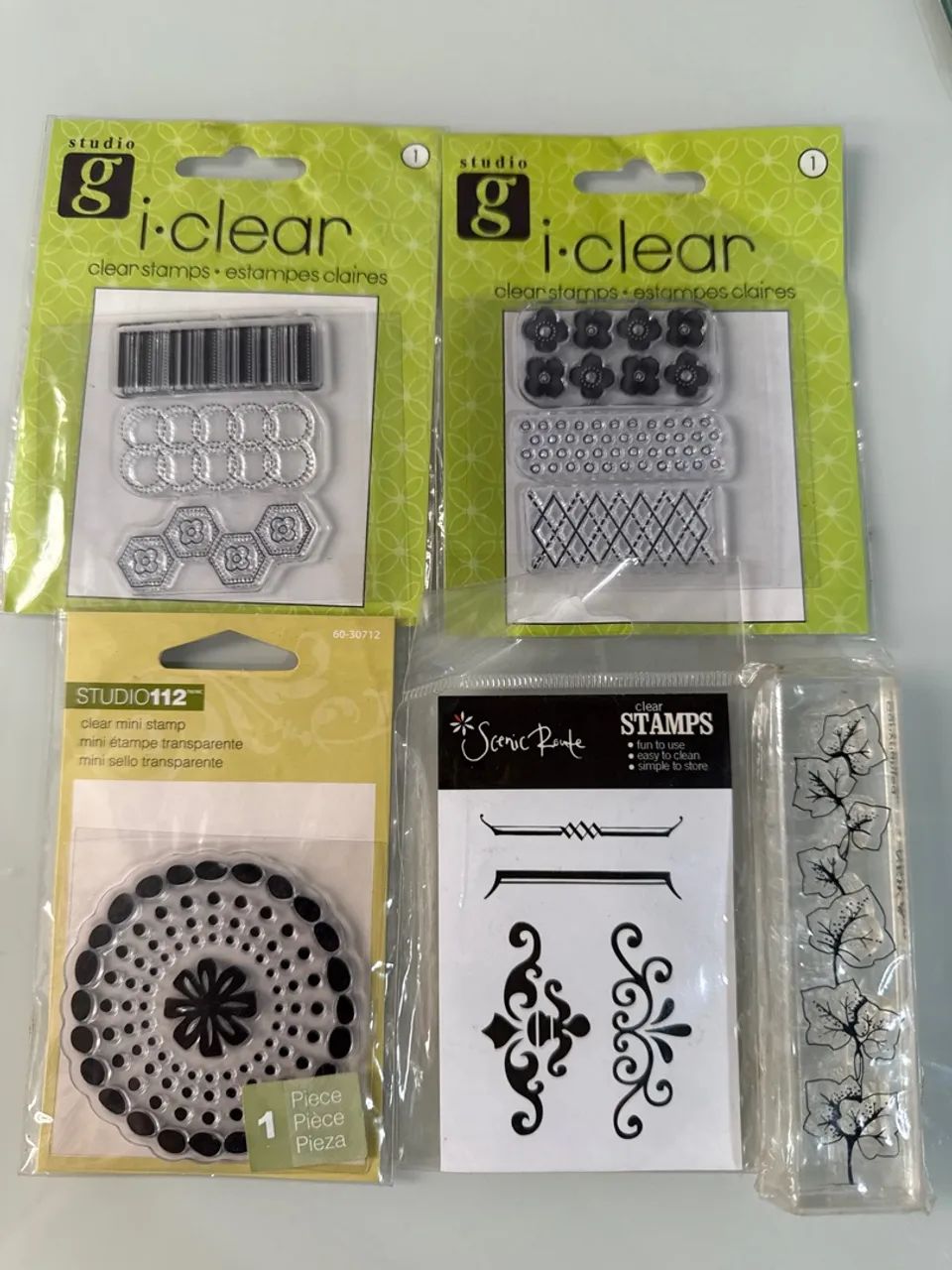 Carimbos de Silicone 