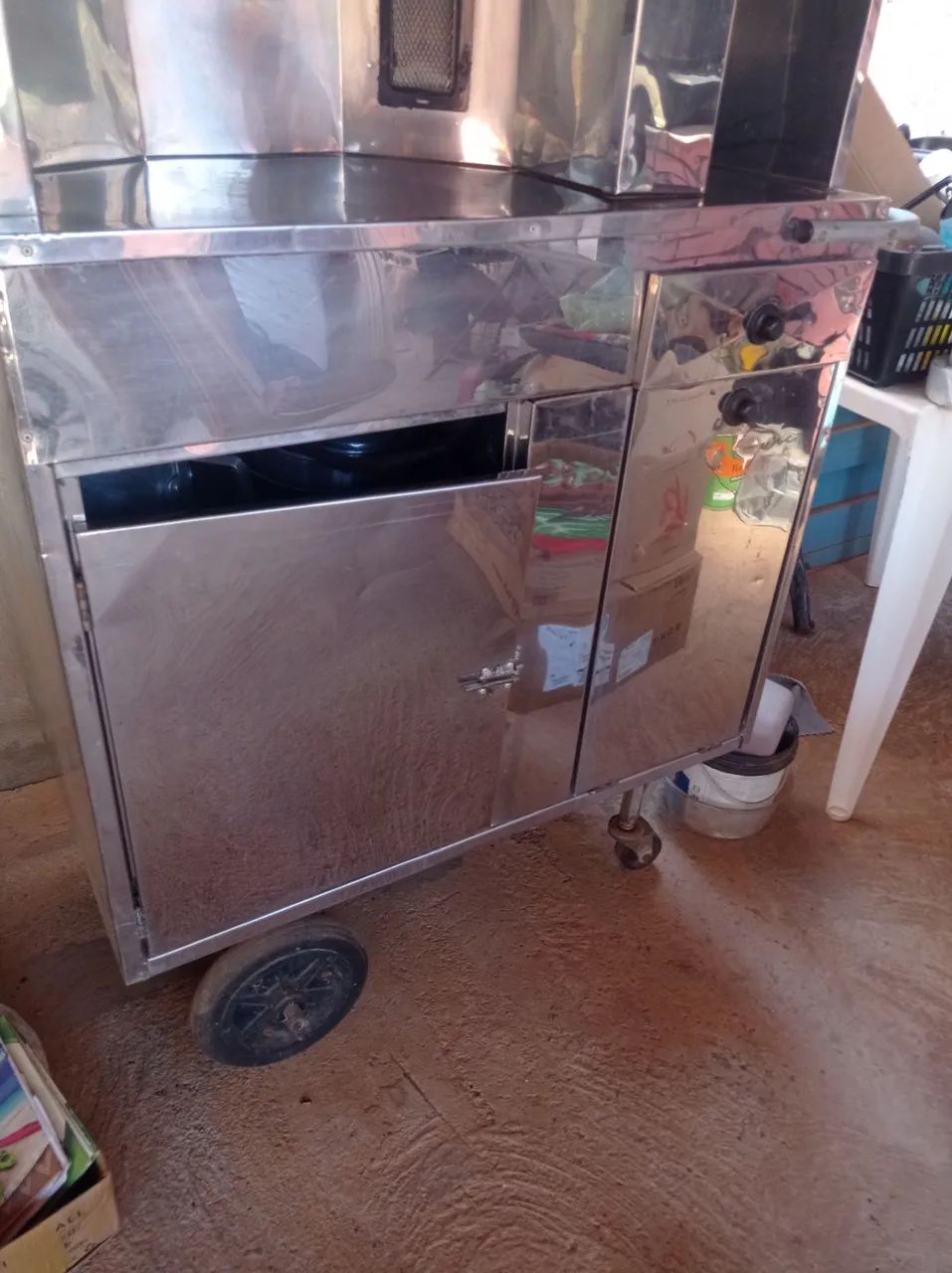 Carrinho de churrasco grego  - Foto 4