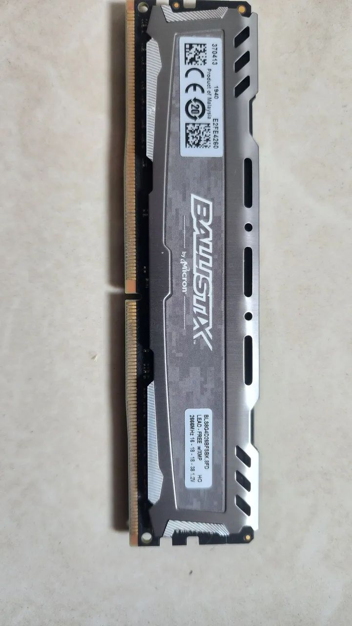 Memoria ram ddr4 1x8