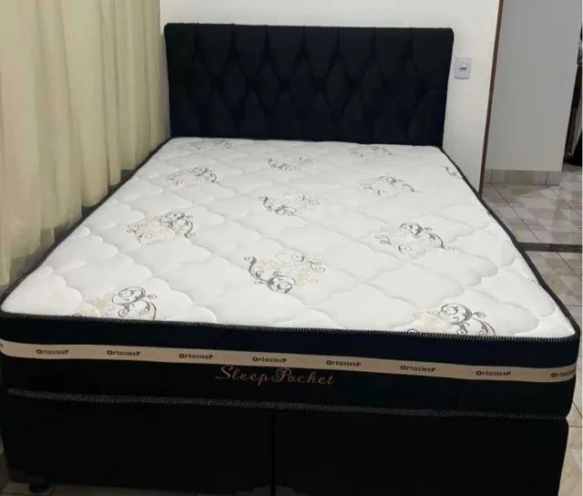 Cama de casal (novo) embalada 
