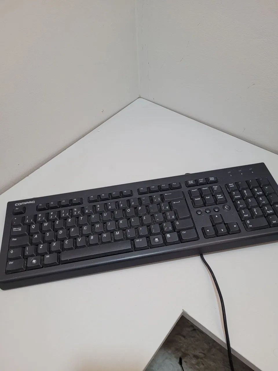 Teclado com fio computador - Compaq