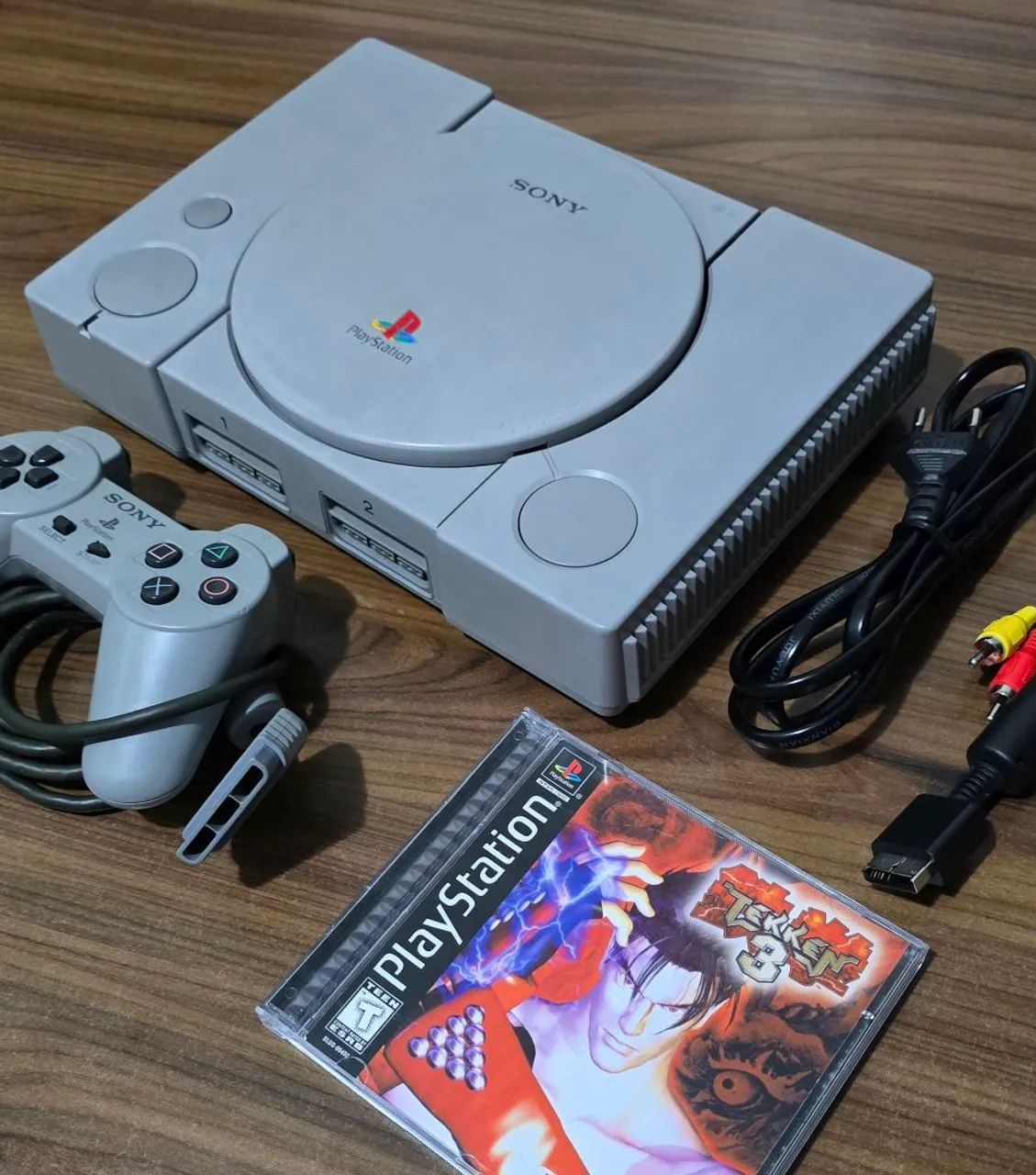 PLAYSTATION 1 (PS1 FAT) COMPLETO + JOGO  - Foto 3