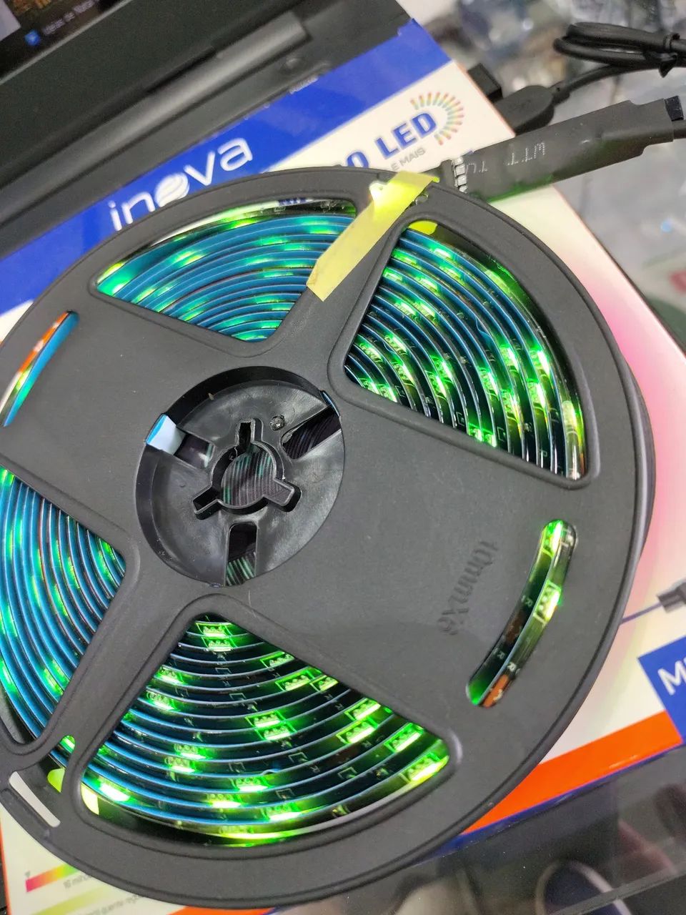 Fita de led 5 metros USB  - Foto 2
