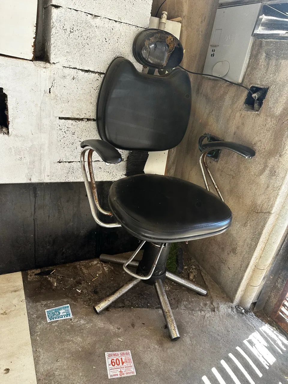 Cadeira de barbeiro $160