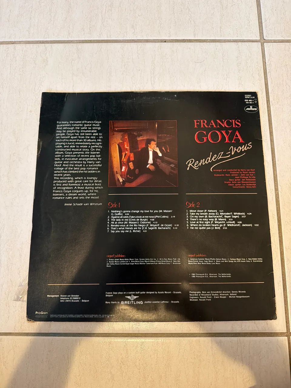 LP FRANCIS GOYA RENDEZ-VOUS - Foto 2