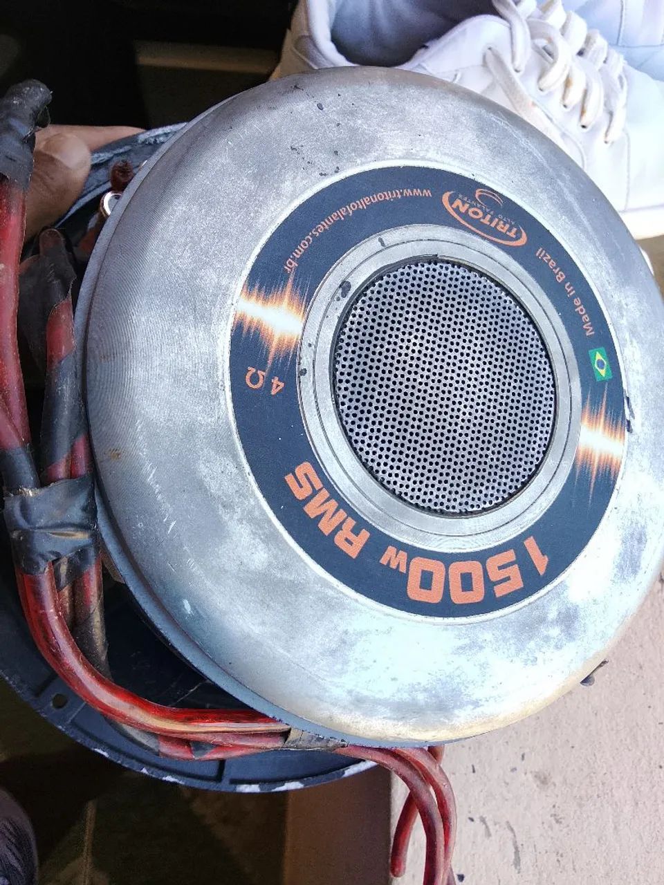 Boca de som triton 12 polegadas 1500 RMS