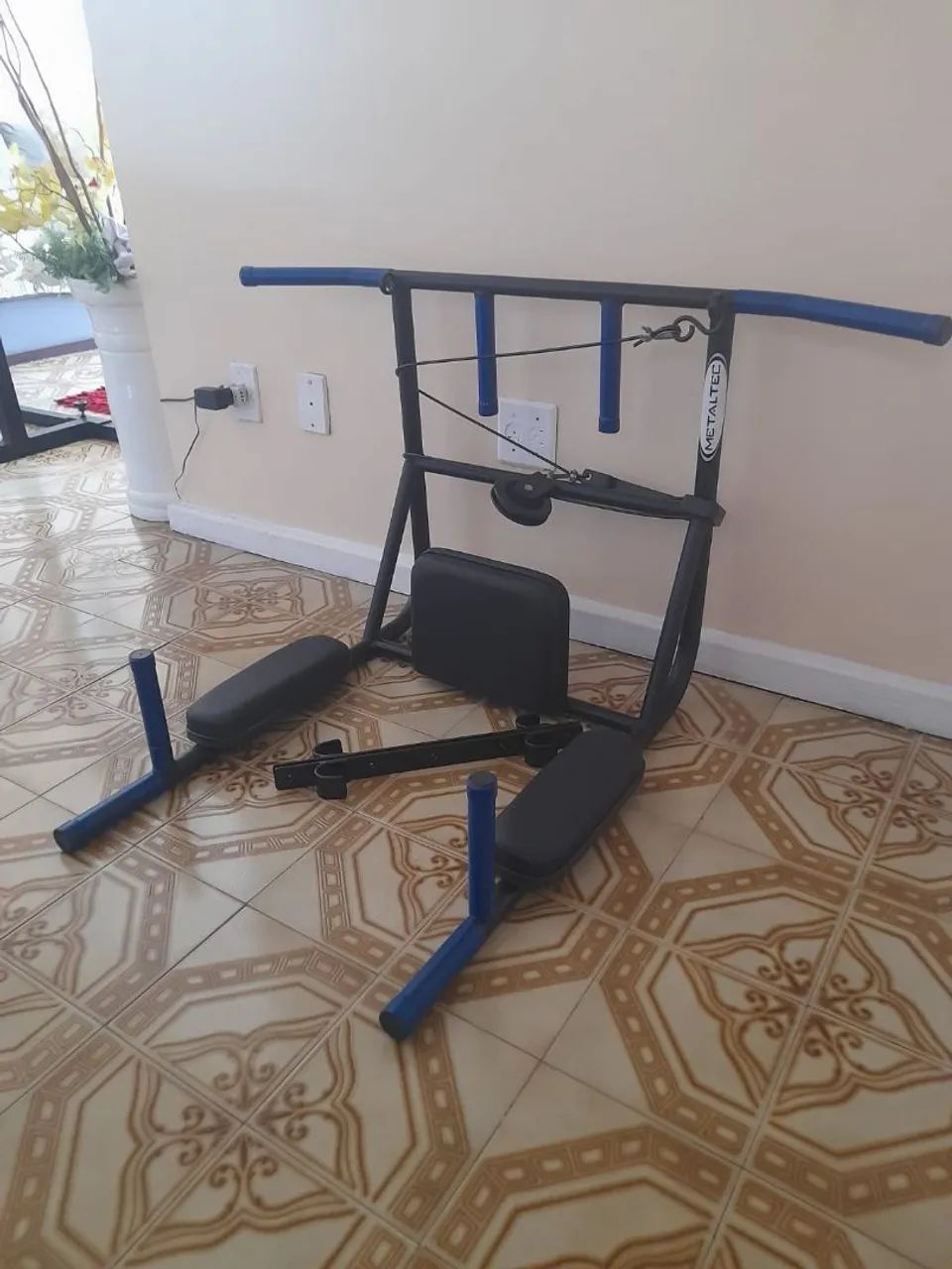 BARRA FIXA E PARALELA PARA EXERCÍCIOS - Foto 3