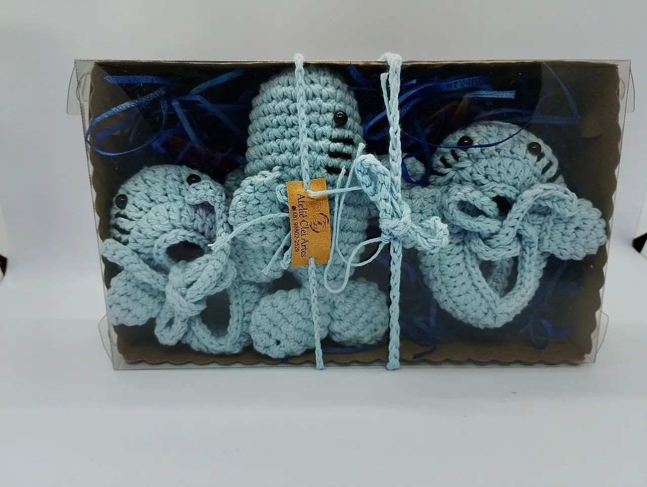 Kit sapatinho e amigurumi  - Foto 3