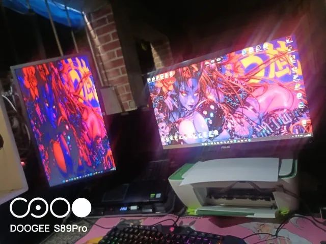 2 Monitores GAMER, EM Perfeito estado! - Foto 2