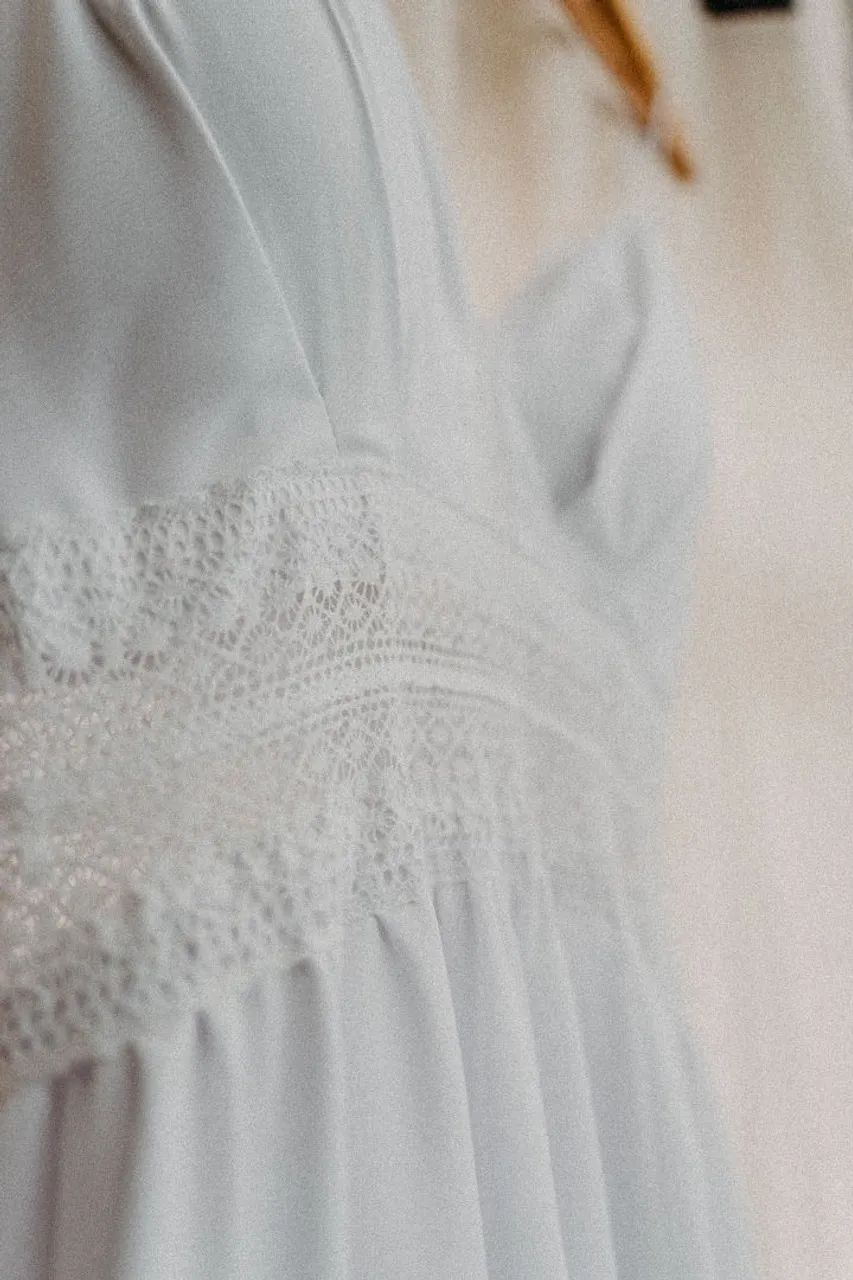 Vestido de Noiva e Véu  - Foto 4