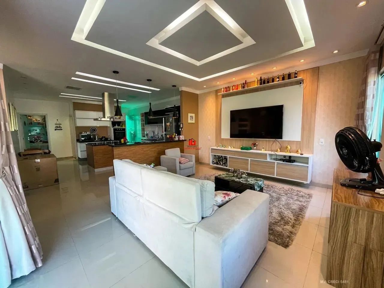 Casa Terrea no Forest Hill 3 Suítes amplas com armários fixos e ar condicionados e luminár - Foto 13