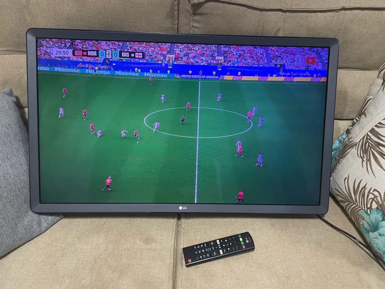 Smartv lg 32 polegadas- funciona tudo  - Foto 2