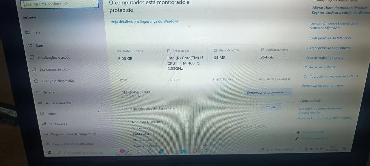 Notebook i5 + 6GB de Ram + SSD 1 Tera - Foto 5
