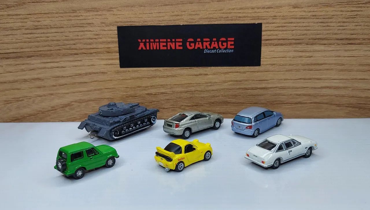 Coleção com 6 miniaturas nano japonesas  - Foto 2