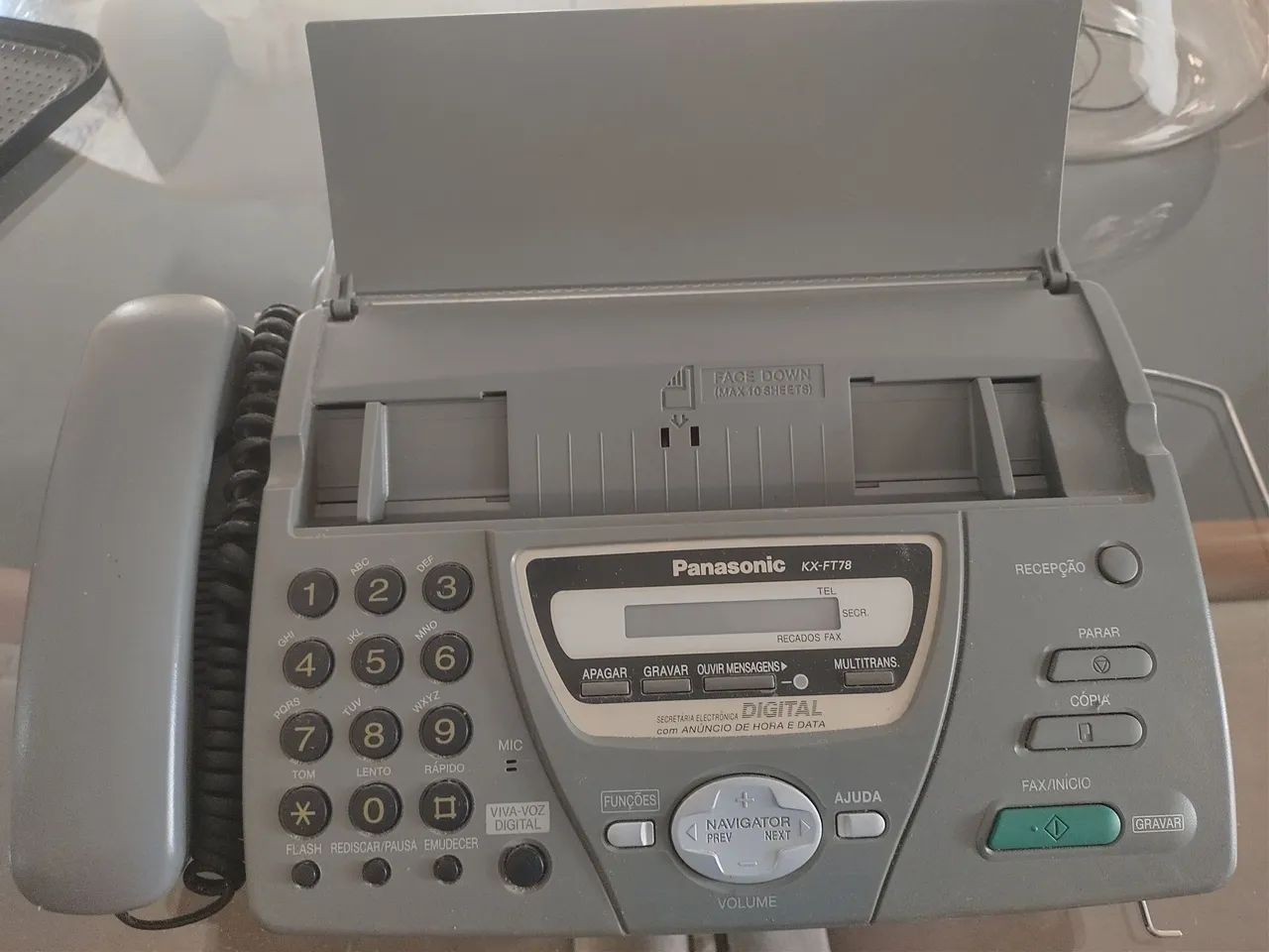 Fax Panasonic KX - FT78 - Foto 3