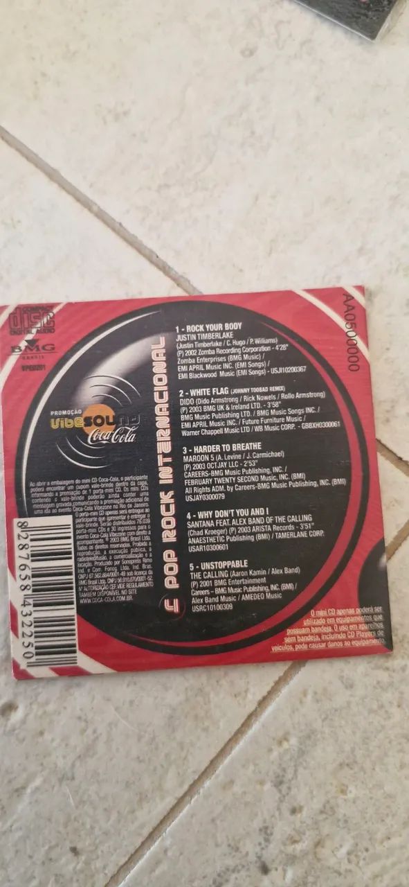 Cd coca cola coleção mini cd - Foto 2