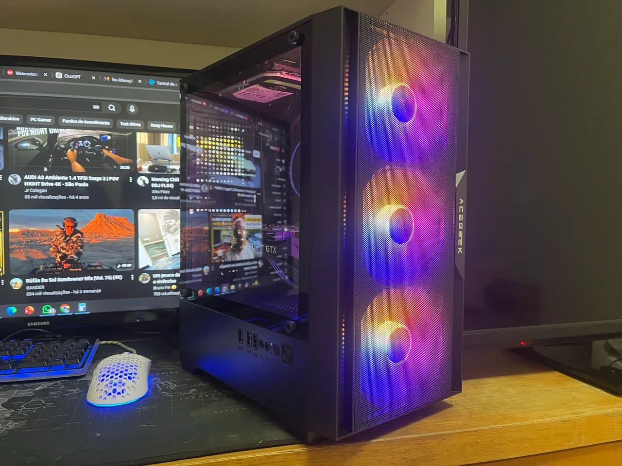Gaming PC with i7 12700F, 32GB RAM, 2TB SSD