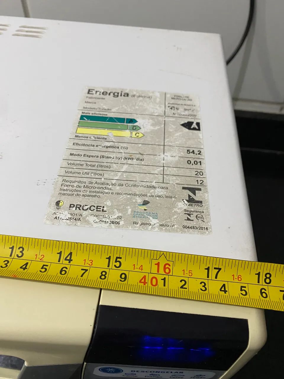 Forno Microondas Eletrolux 20 L - Foto 5