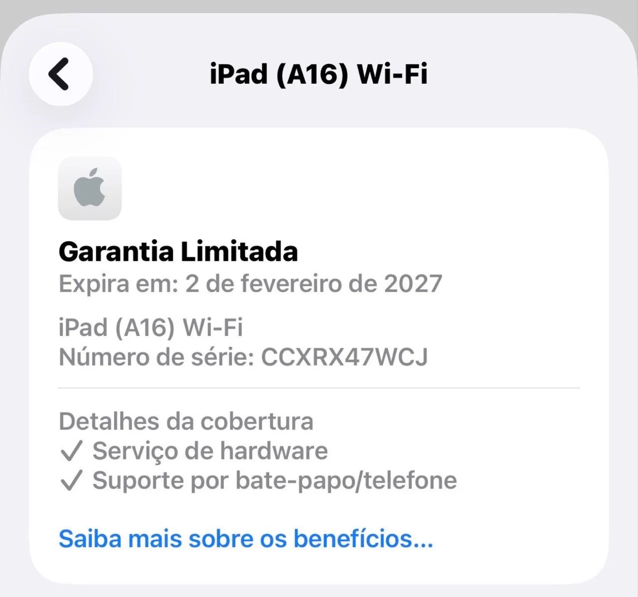 iPad 11 128 Gb capa teclado e película garantia Apple  - Foto 2