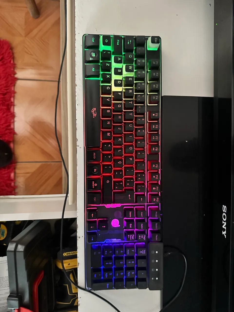 Teclado e mouse gamer - Foto 4