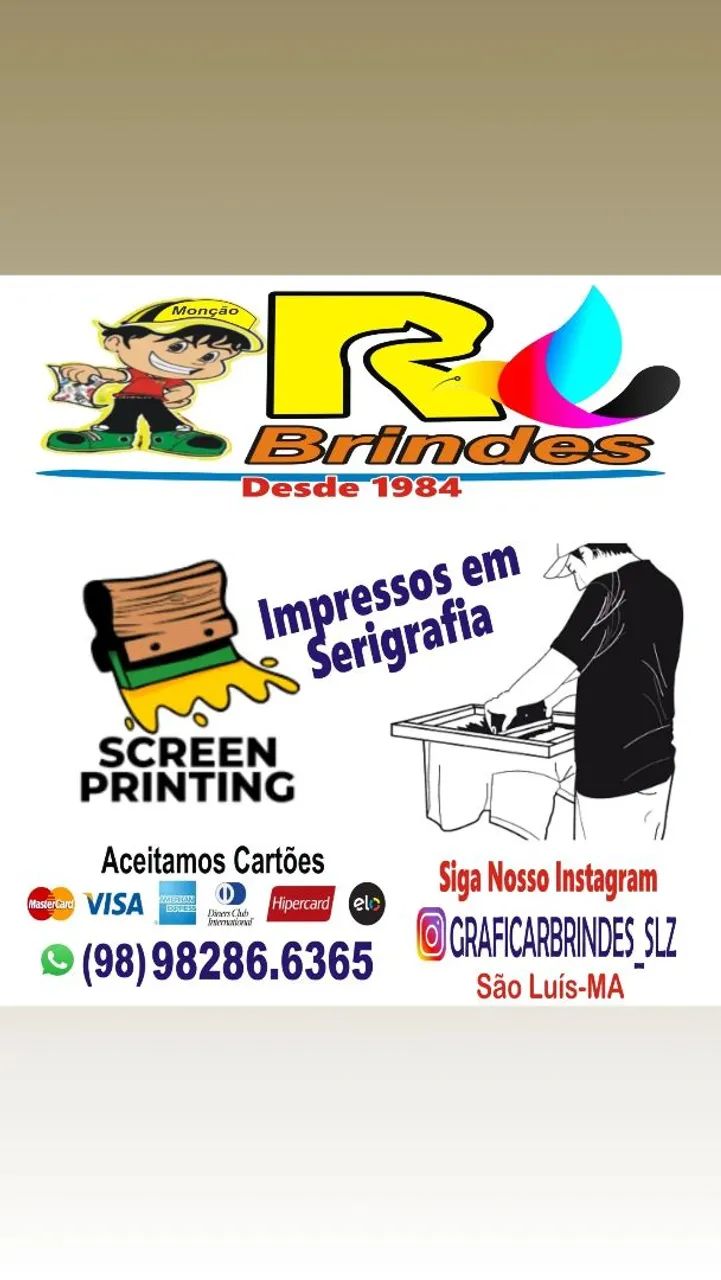 Serigrafia e Personalizados 