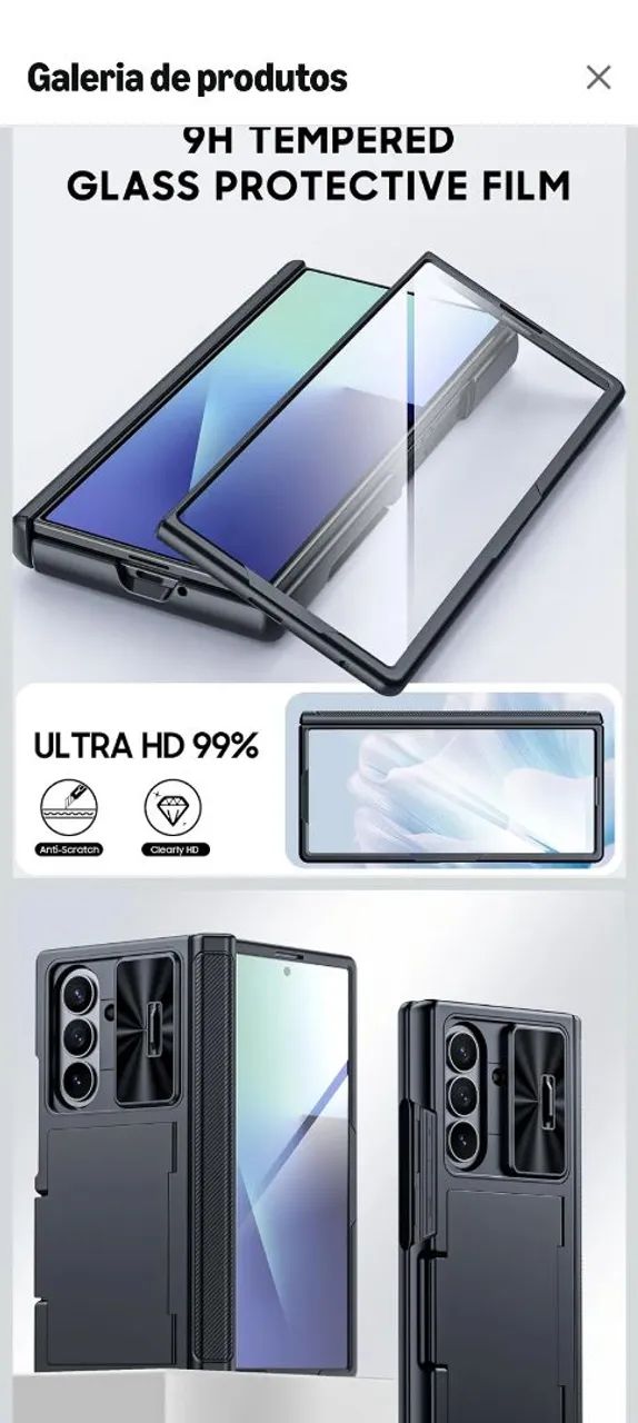 Capa Z Fold 7 novo - Foto 2