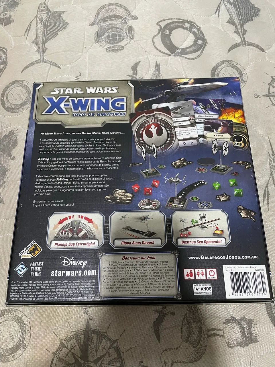Star Wars X-Wing Despertar da Força Jogo de Miniatura Base - Foto 2