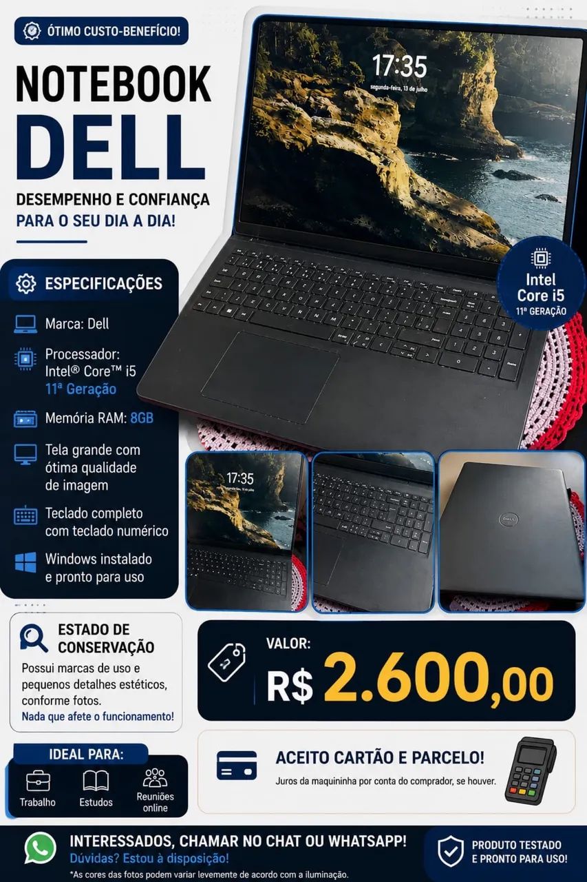 Notebook Dell I5