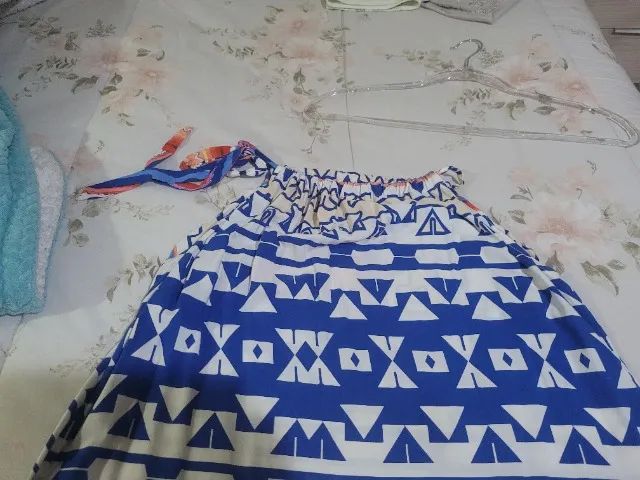 vestido estampado curto - Foto 2