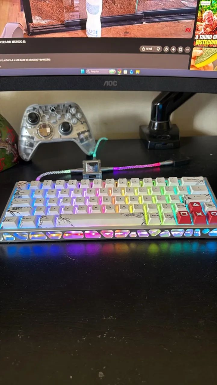 Teclado magnético ae 64 pro  - Foto 5